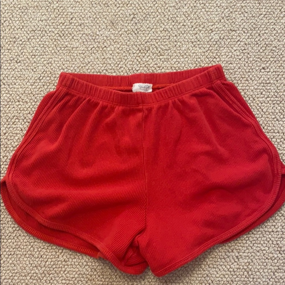Brandy Melville Red shorts